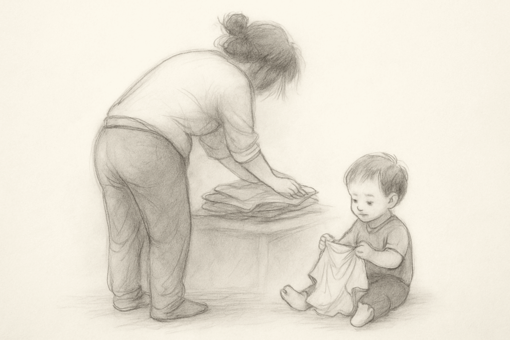 Maman modèle Modèle malgré moi